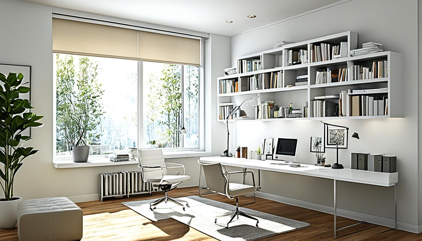 20 living room office combo for Small Spaces