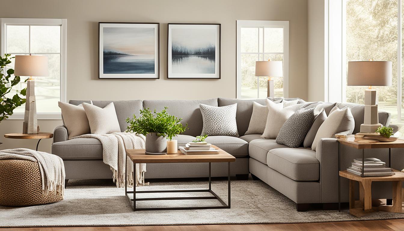 20 Aesthetic Grey Couch Living Room Decor Ideas