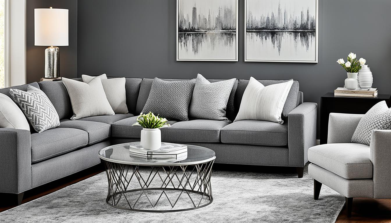 20 Aesthetic Grey Couch Living Room Decor Ideas - WorkFleek