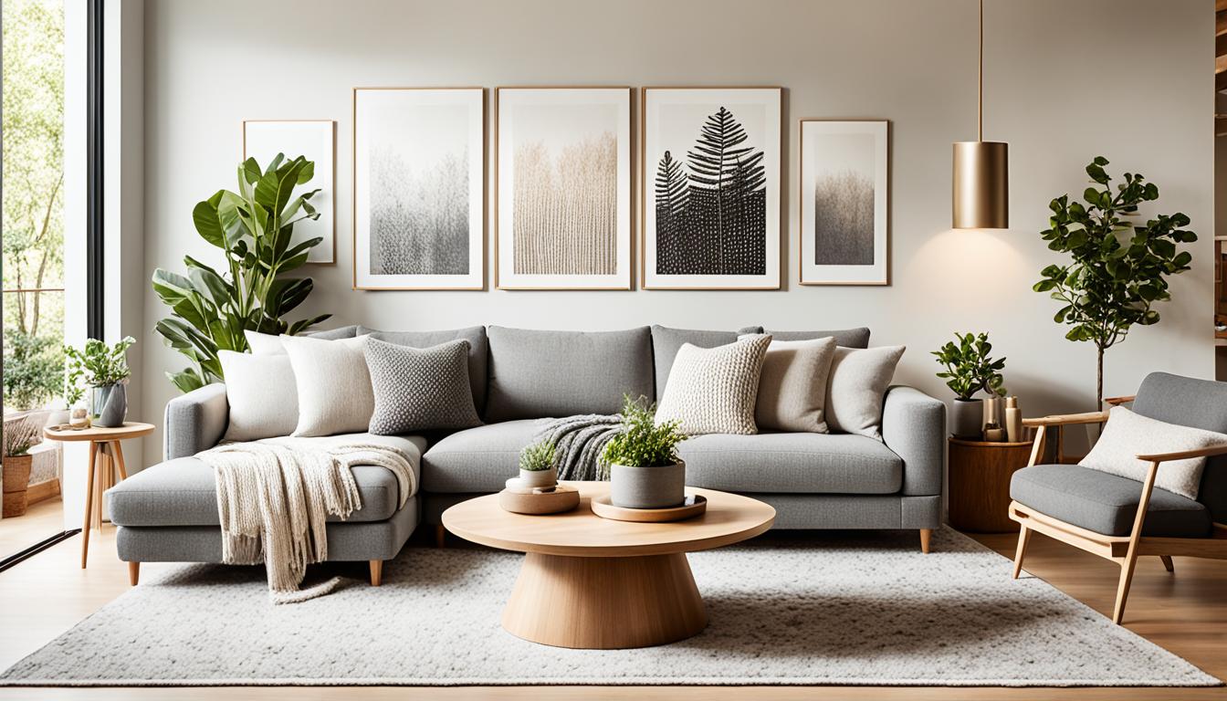 20 Aesthetic Grey Couch Living Room Decor Ideas