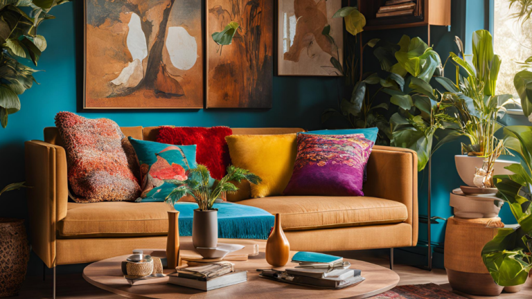 Picture of 20 Eclectic Living Room Decor: Mix & Match Ideas