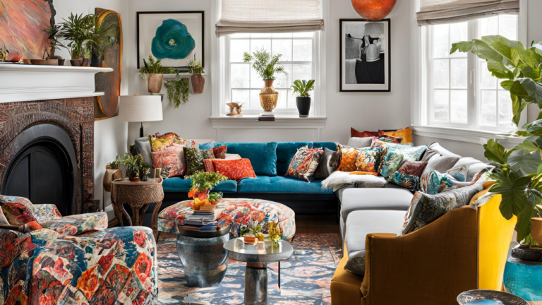 20 Eclectic Living Room Decor: Mix & Match Ideas
