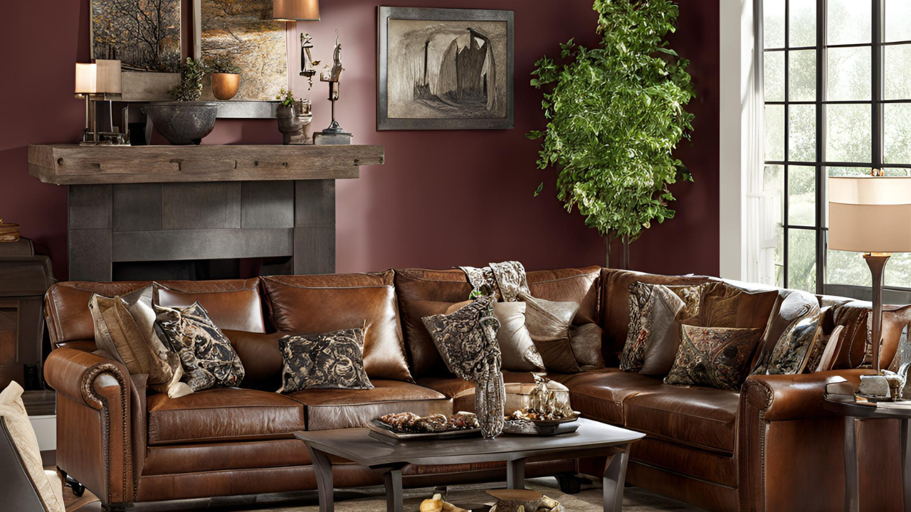 20 Leather Couch Living Room Decor Ideas