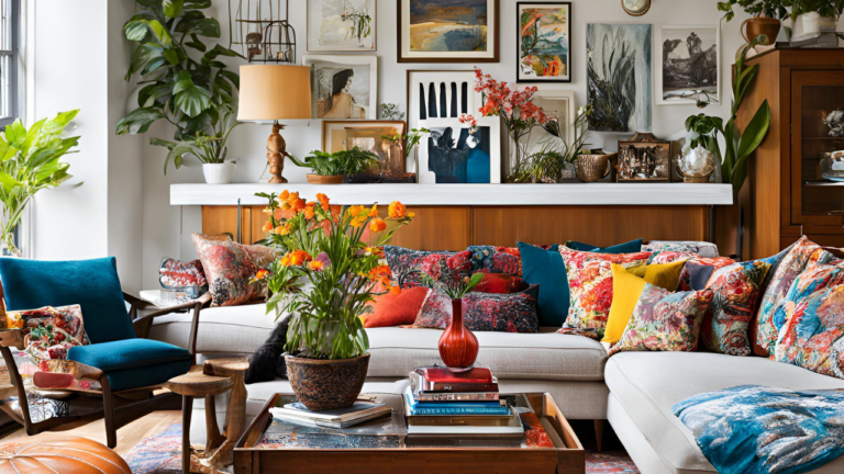 20 Eclectic Living Room Decor: Mix & Match Ideas - Mixing And Matching Eclectic Home Decor Styles On A Budget