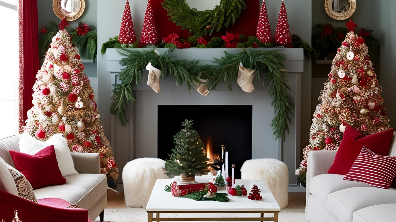 20 Xmas Living Room Decor Ideas for Your Home - WorkFleek
