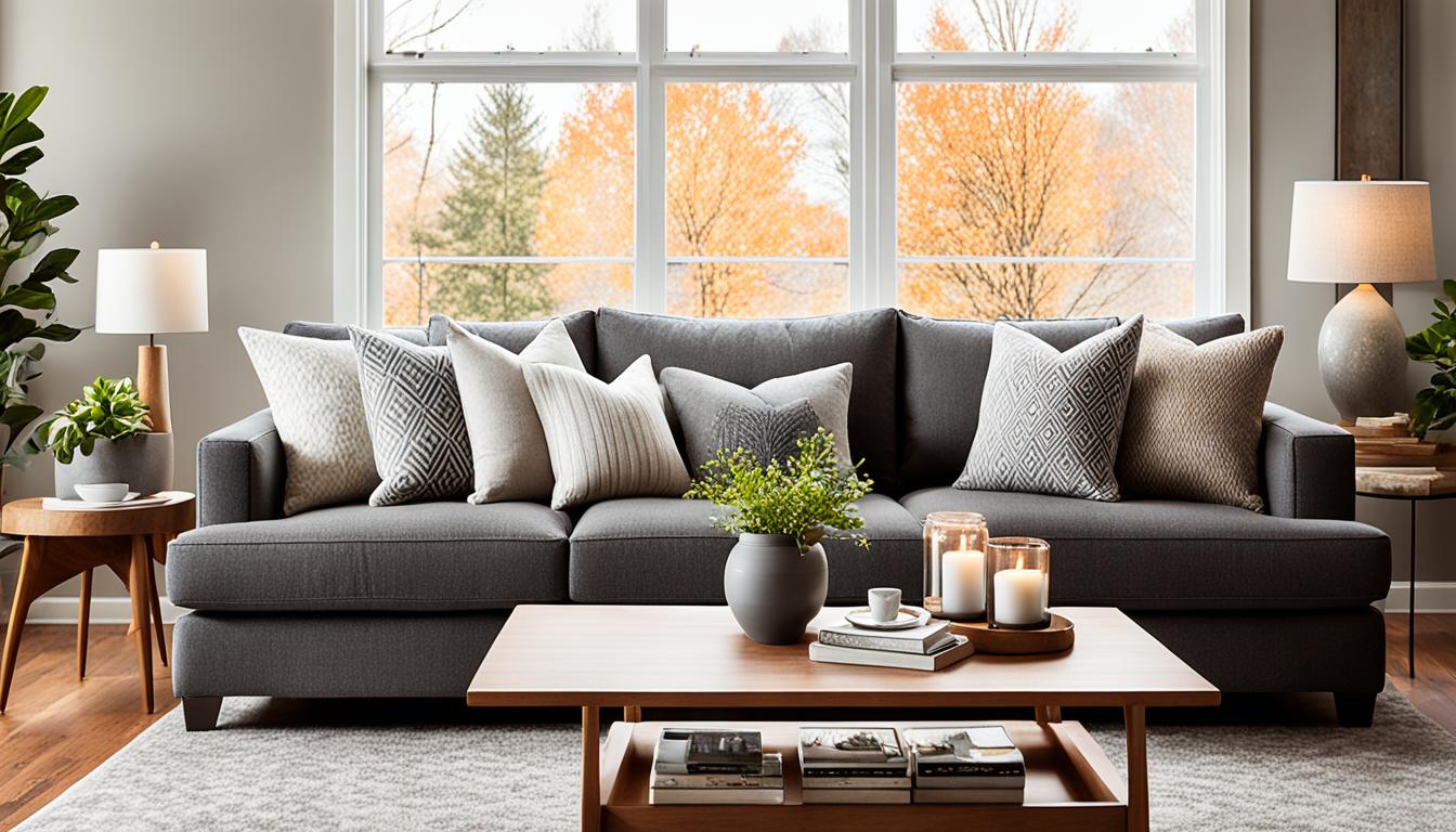 20 Dark Grey Couch Living Room Decor Ideas - WorkFleek