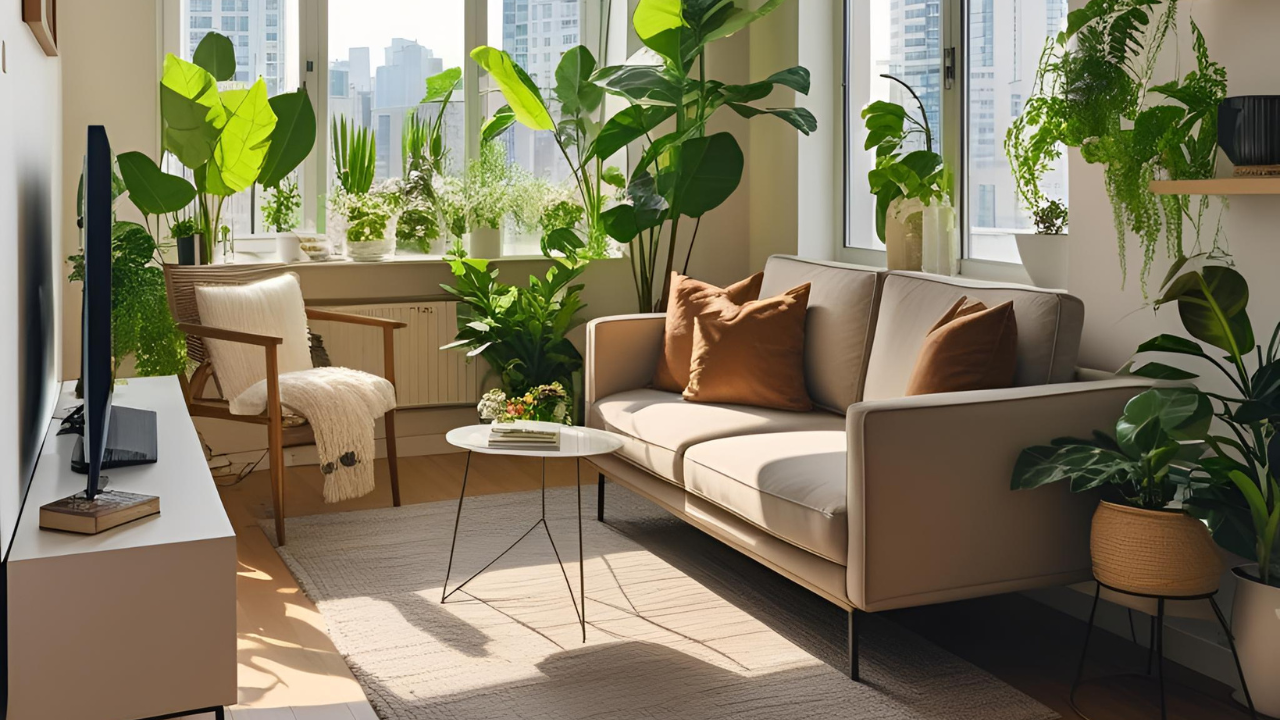 View of 20 Small modern apartment living room inspiration ideas