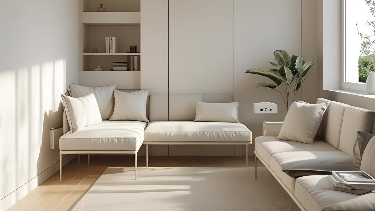 20 Minimalist Small Living Room Inspiration Ideas - Minimalist Color Schemes For Small Studios With Large Windows