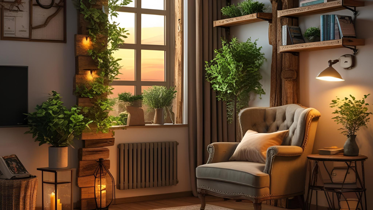 Stunning Small Space Rustic Living Room Design Ideas Inspiration image