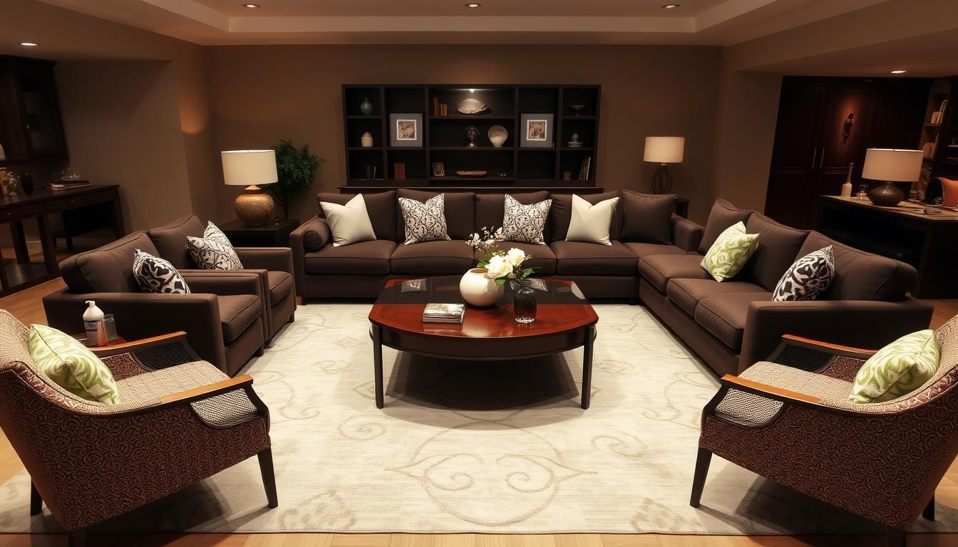 20 Dark Brown Couch Living Room Decor Ideas