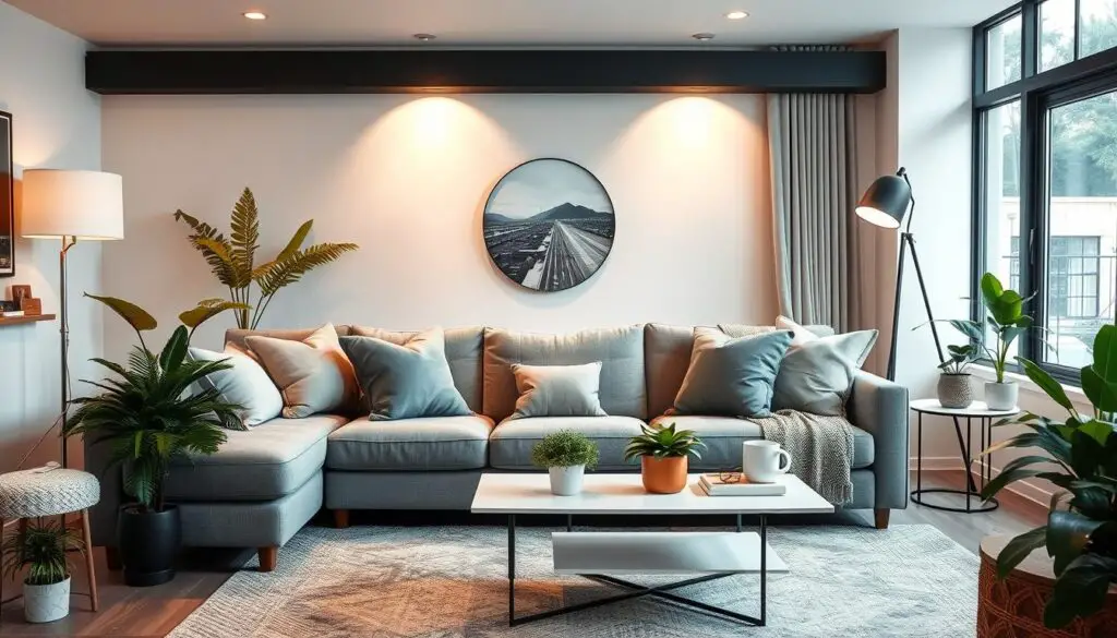 20 Grey Comfy Couch Living Room Decor Ideas