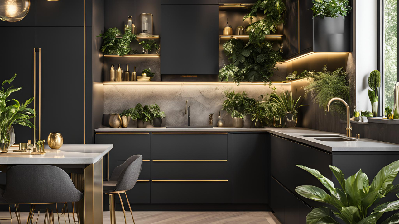 20 Dark Kitchen Cabinets Decor Ideas - WorkFleek