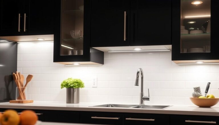 Image showcasing 20 Black Kitchen Cabinets Decor Ideas
