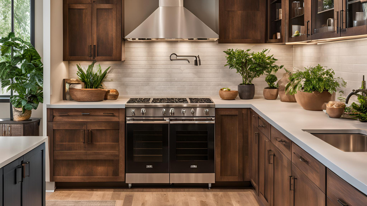 20 Brown Cabinet Kitchen Decor Ideas - WorkFleek