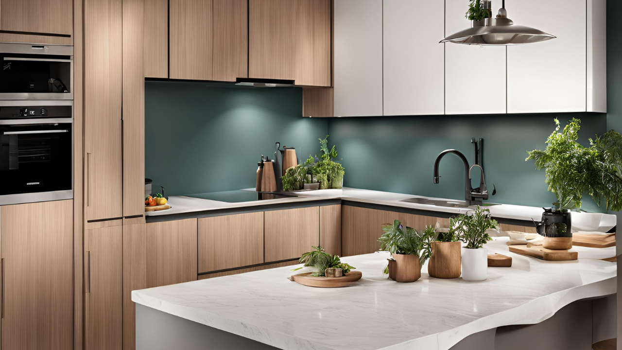 View of 20 Apartment Kitchen Decor Ideas for Your Space