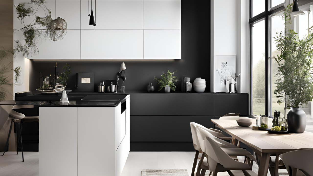 20 Black and White Kitchen Decor Ideas - WorkFleek