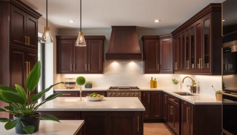 20 Dark Kitchen Cabinets Decor Ideas