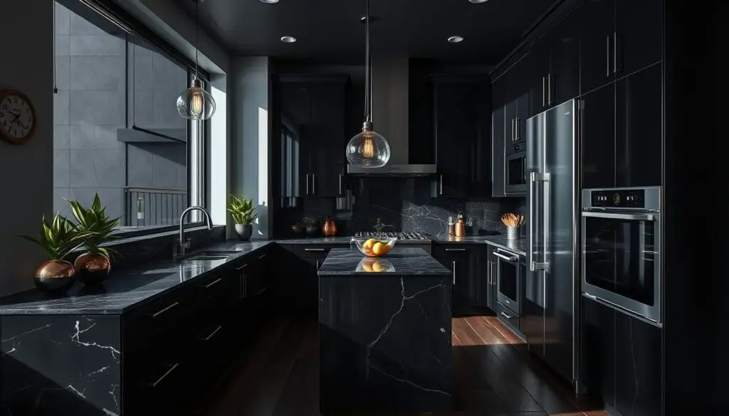 20 Dark Kitchen Decor Ideas