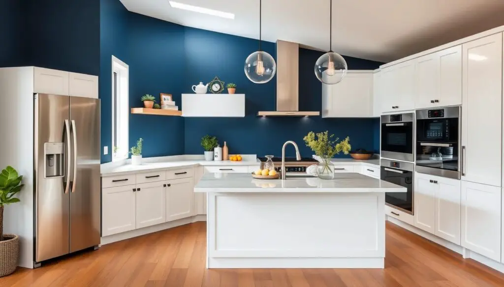 20 Navy Blue Kitchen Decor Ideas - Elegant Home Designs