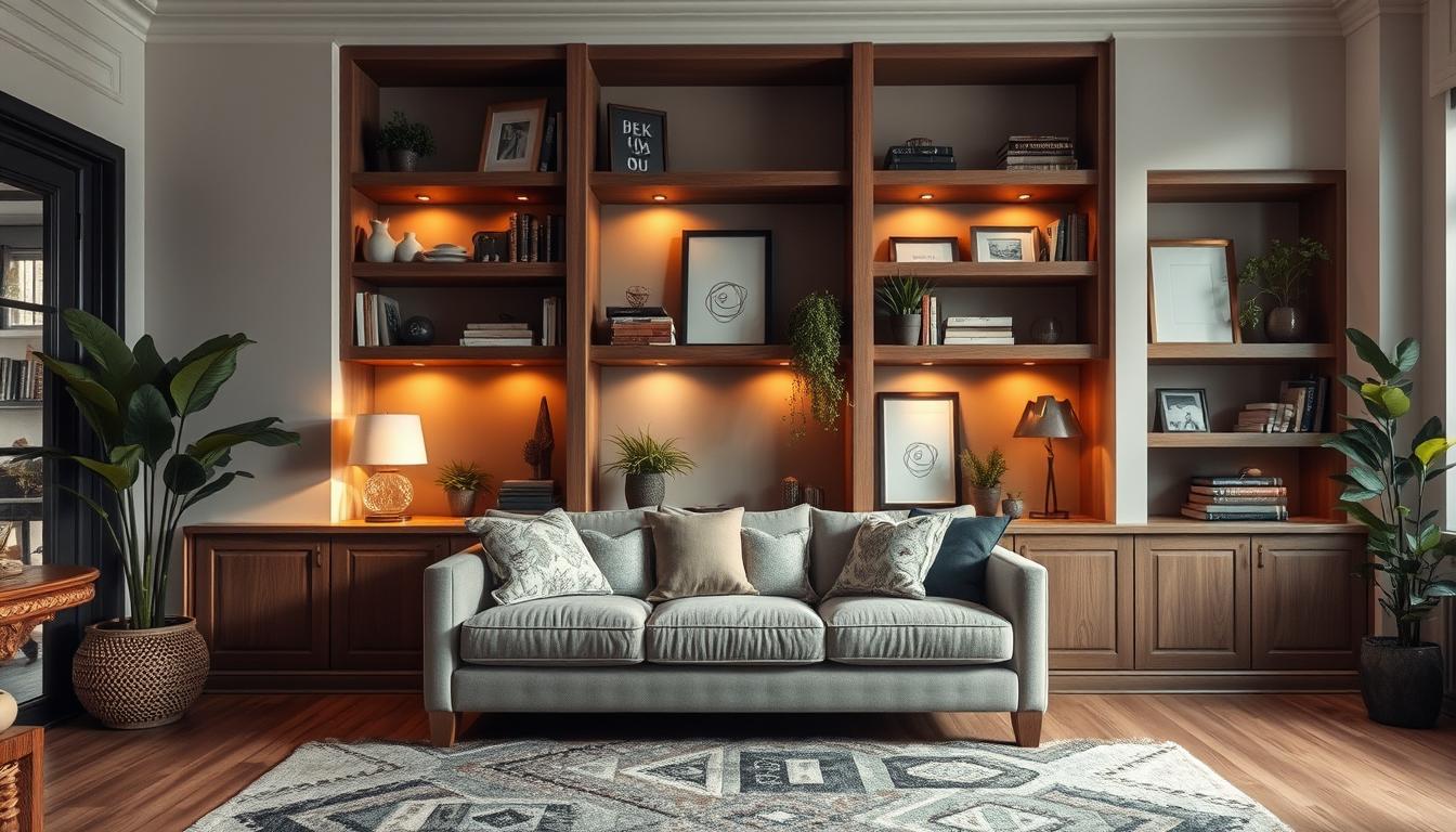 20 Living Room Built-In Decor Ideas