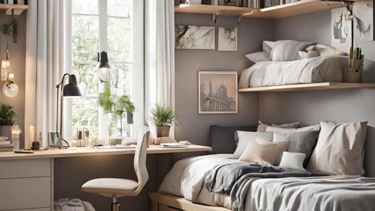 20 Small Bedroom Inspirations with Desk - Space-Saving Ideas