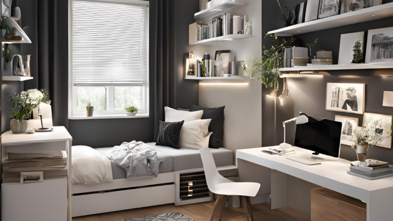20 Small Bedroom Inspirations with Desk - Space-Saving Ideas