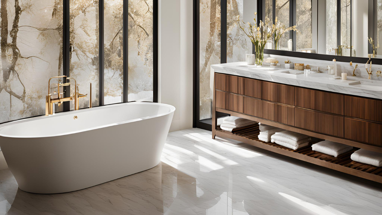 20 Large Luxury Bathroom Interior Design Ideas - WorkFleek