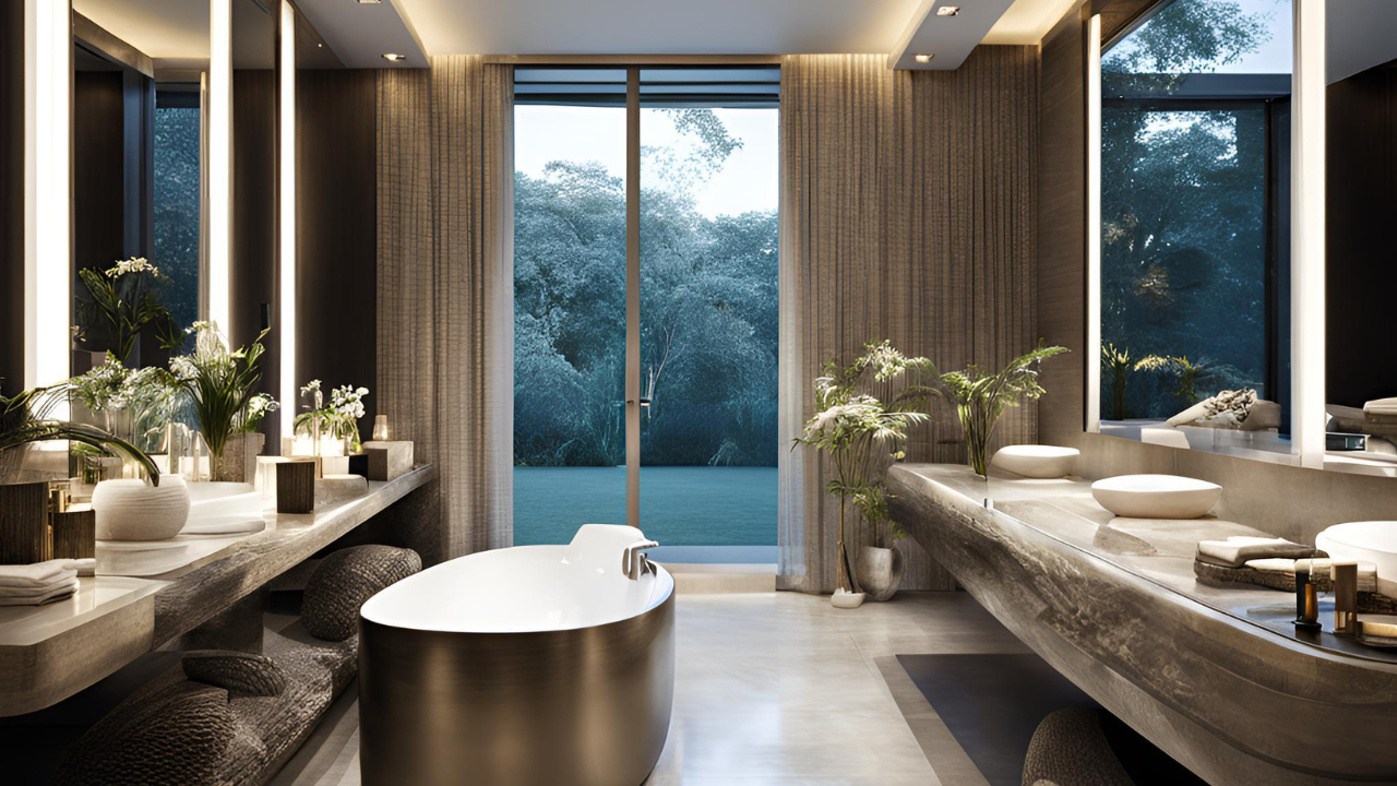 20 Large Luxury Bathroom Interior Design Ideas - WorkFleek
