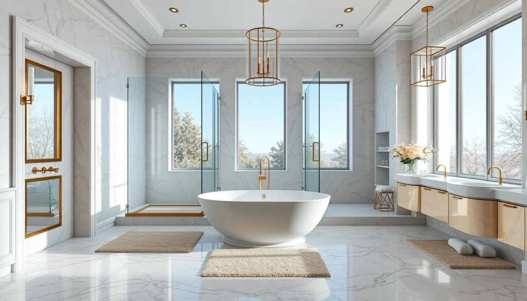 20 Large Luxury Bathroom Interior Design Ideas