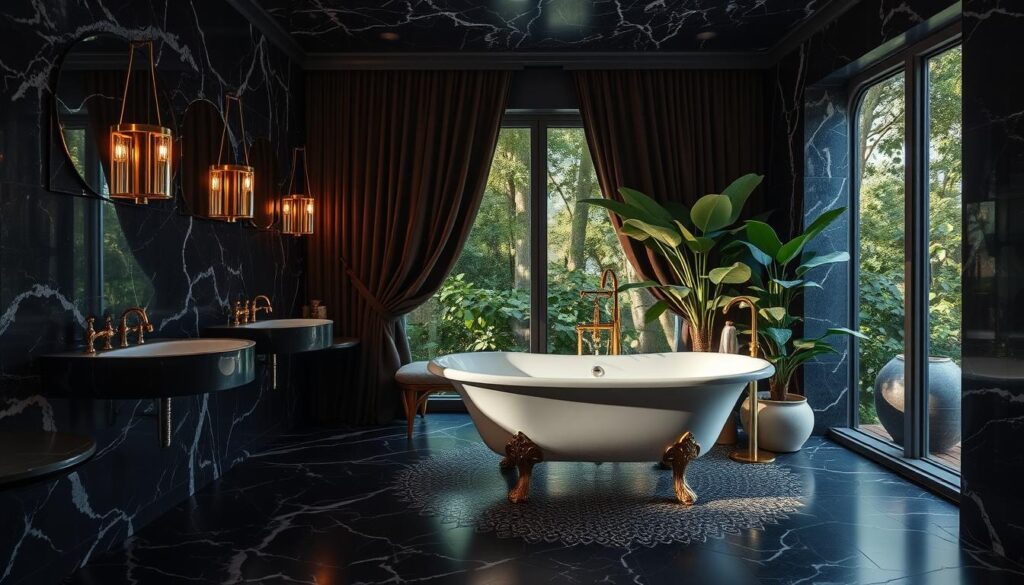 20 Dark Luxury Bathroom Interior Design Ideas