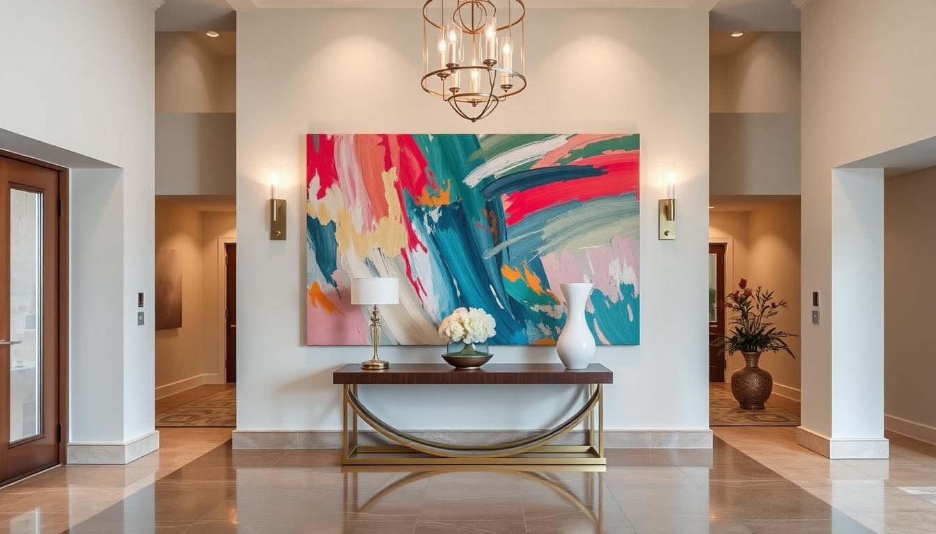 20 Large Wall Decor Entryway Foyer Ideas