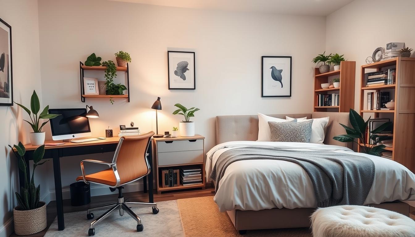 Curated visual reference: Fresh Look at 20 Home Office And Guest Room Combo Decor Ideas