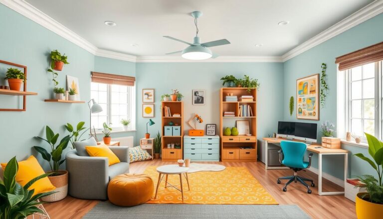 20 Home Office and Playroom Combo Decor Ideas