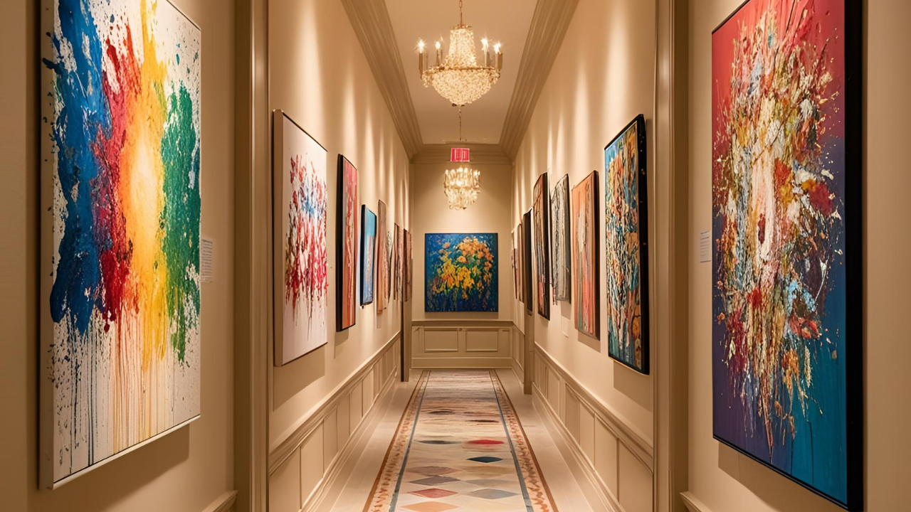 20 Hallway Artwork Ideas