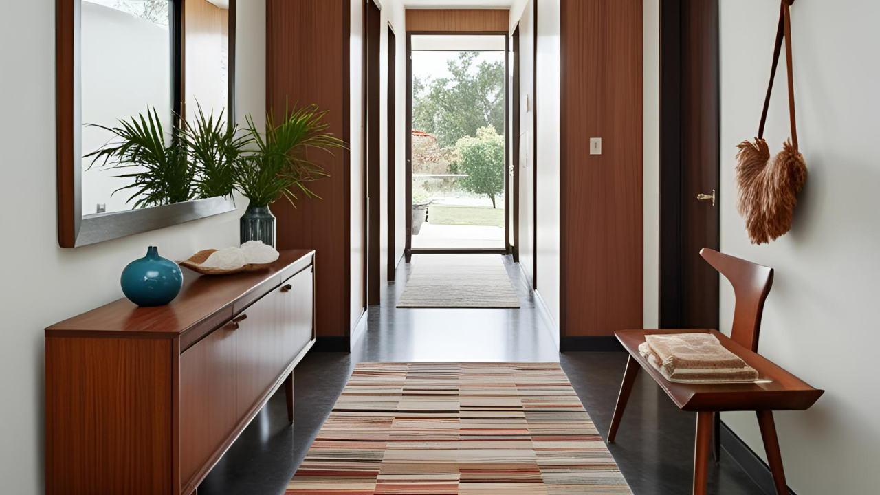 20 Midcentury Modern Hallway Design Ideas