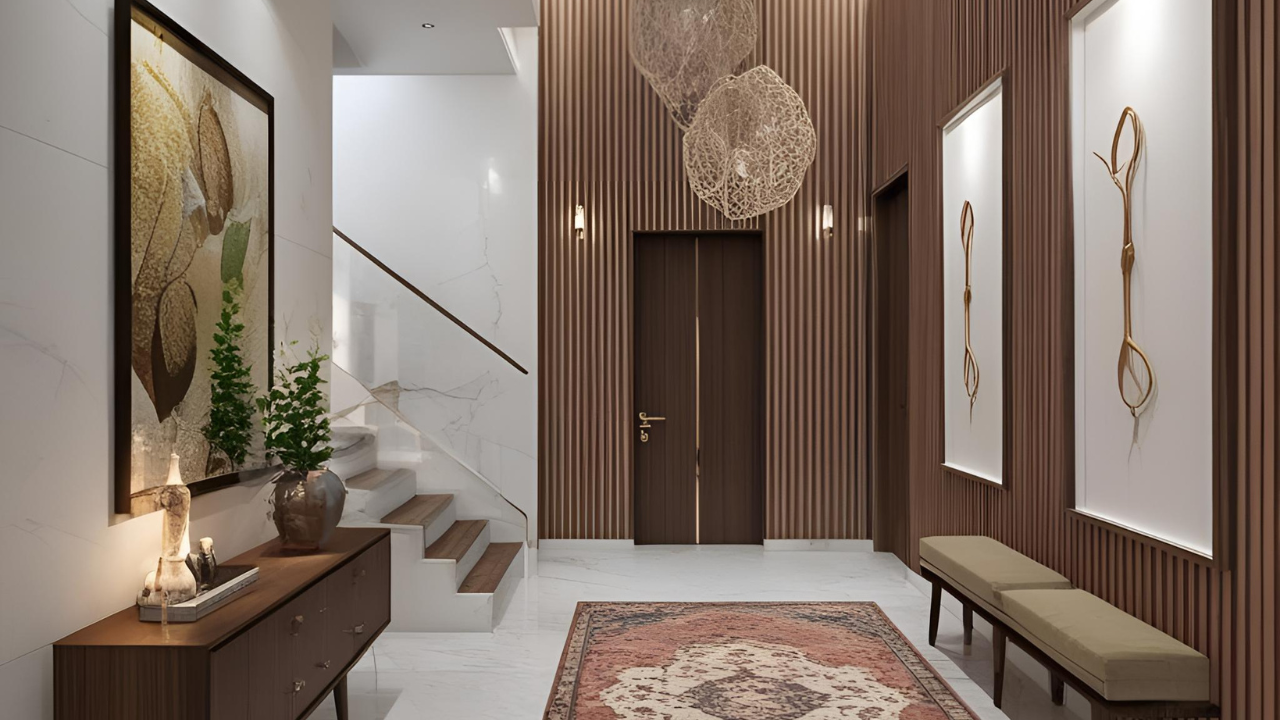 20 Organic Modern Hallway Design Ideas