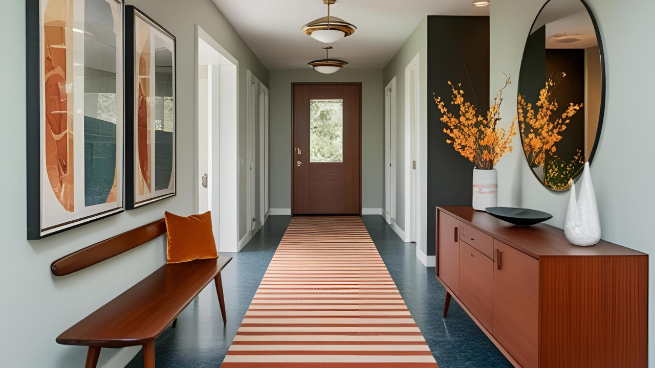 20 Midcentury Modern Hallway Design Ideas