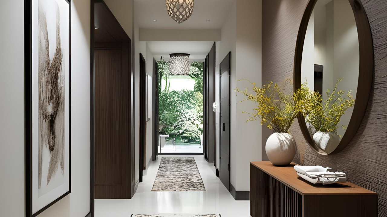 20 Organic Modern Hallway Design Ideas