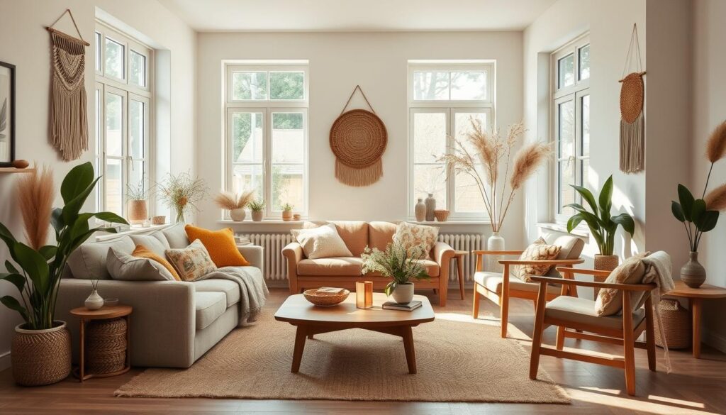 20 boho nordic living room inspiration ideas