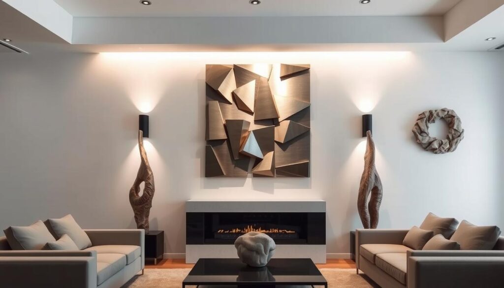 3D living room art sculptures 3D living room art sculptures