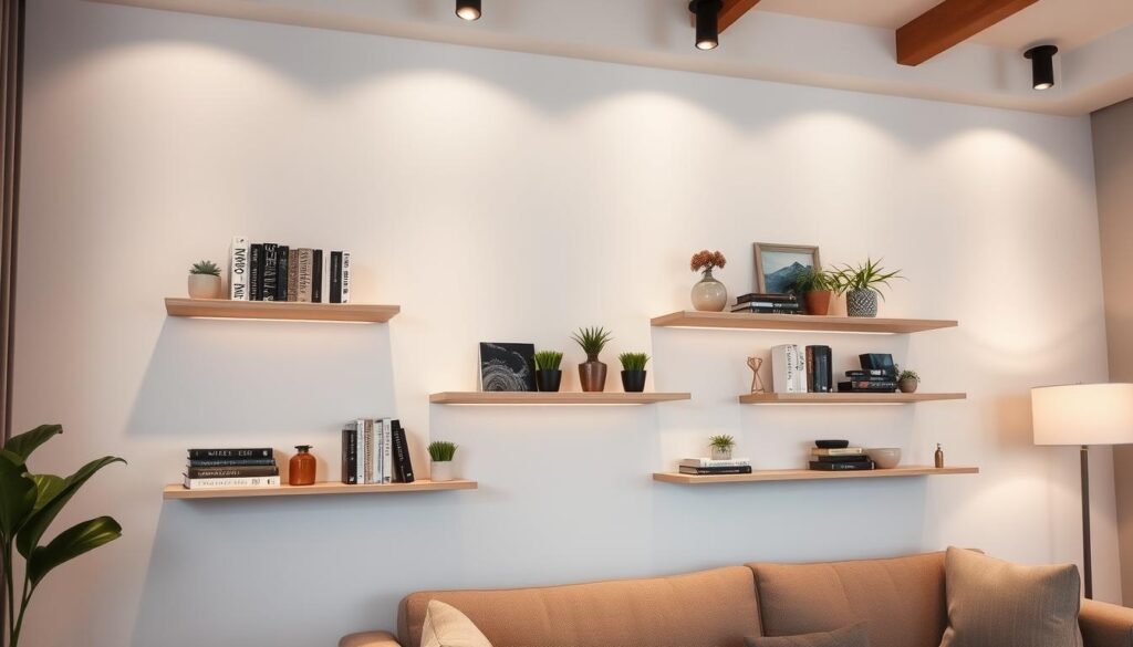 contemporary living room wall shelves contemporary living room wall shelves