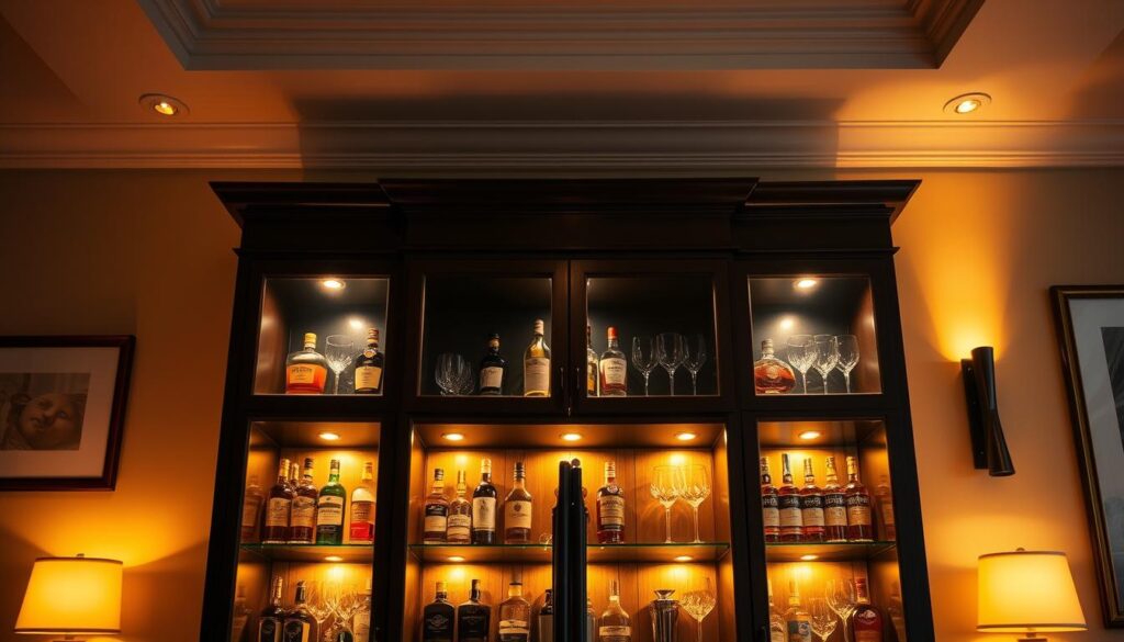 elegant liquor cabinet lighting ideas elegant liquor cabinet lighting ideas
