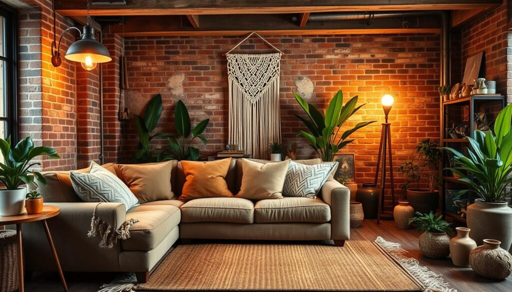 industrial cozy boho living room inspiration textures industrial cozy boho living room inspiration textures