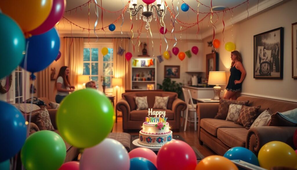 living room birthday party decor ideas