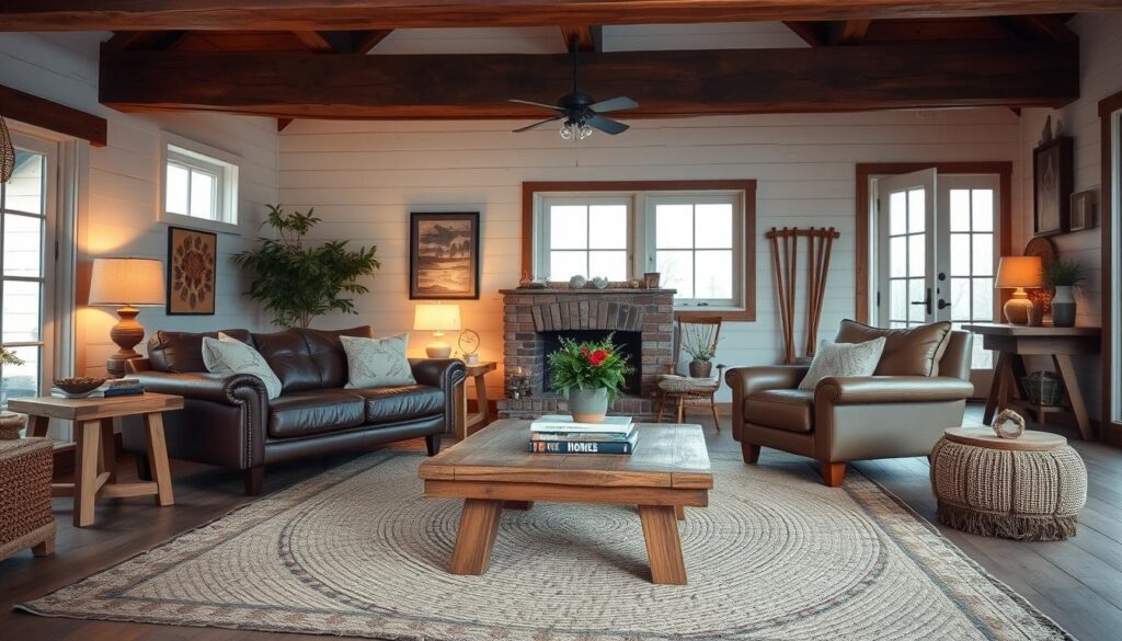 modern rustic living room furniture