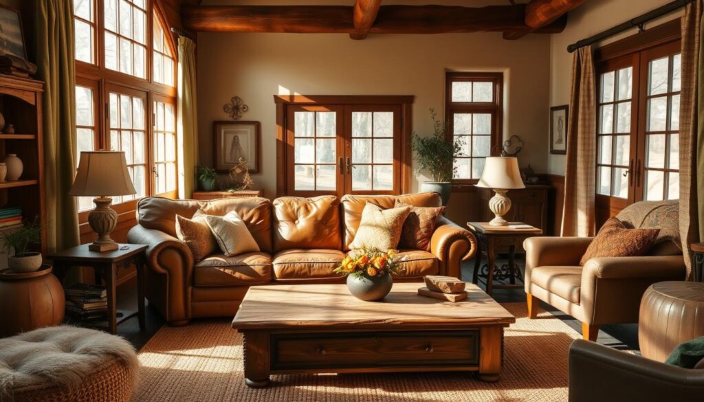 rustic living room decor color schemes