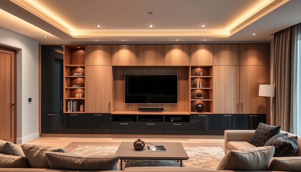 stylish living room cabinetry focal point stylish living room cabinetry focal point