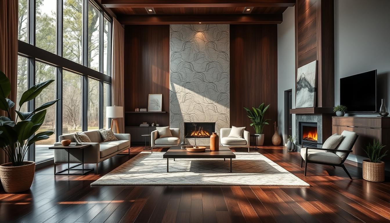 20 living room designs with dark wood floors