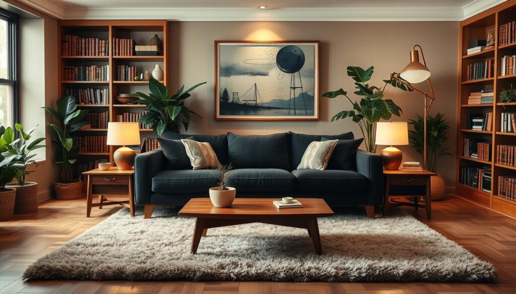 20 dark sofa living room designs ideas