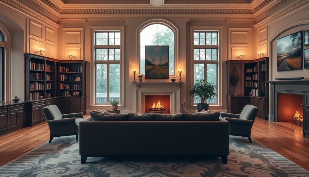 20 living room designs with dark brown sofa